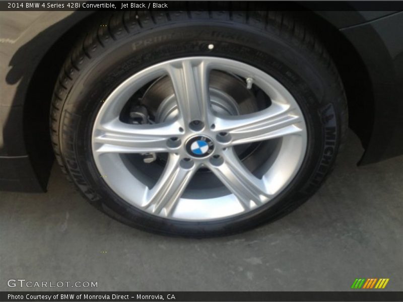 Jet Black / Black 2014 BMW 4 Series 428i Convertible