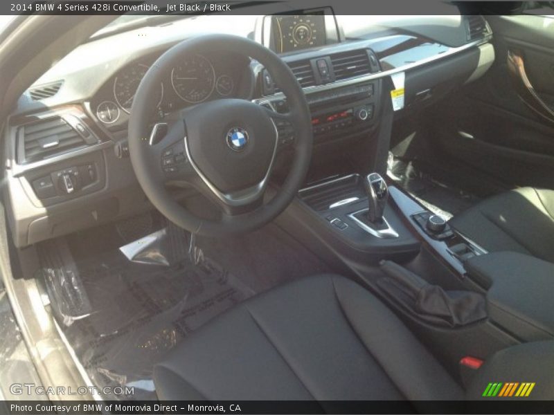 Jet Black / Black 2014 BMW 4 Series 428i Convertible