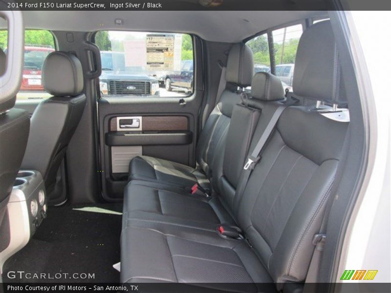 Rear Seat of 2014 F150 Lariat SuperCrew
