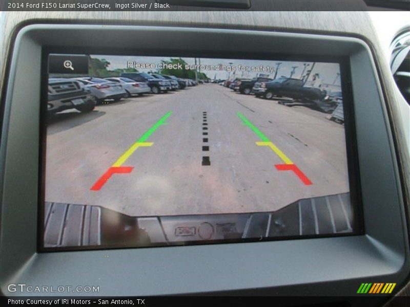 Ingot Silver / Black 2014 Ford F150 Lariat SuperCrew