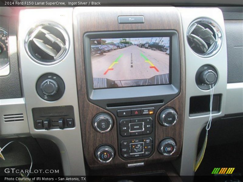 Ingot Silver / Black 2014 Ford F150 Lariat SuperCrew