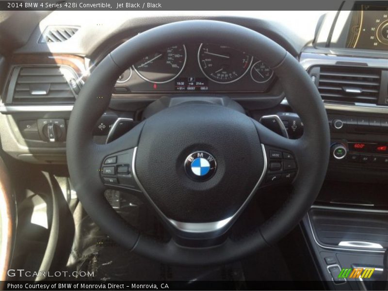 Jet Black / Black 2014 BMW 4 Series 428i Convertible