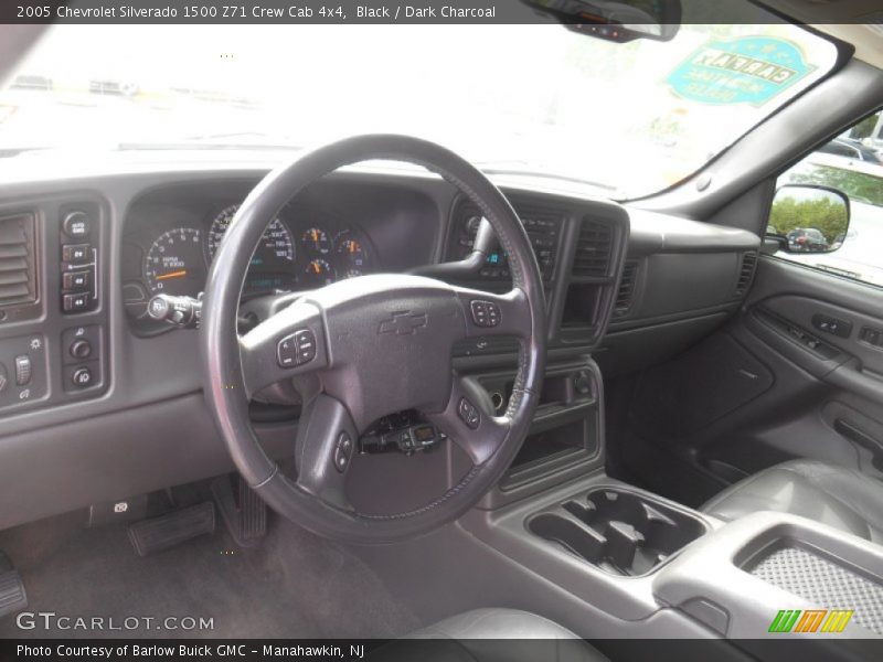 Black / Dark Charcoal 2005 Chevrolet Silverado 1500 Z71 Crew Cab 4x4