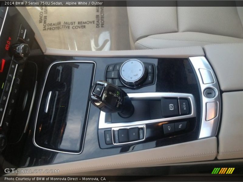 Alpine White / Oyster 2014 BMW 7 Series 750Li Sedan