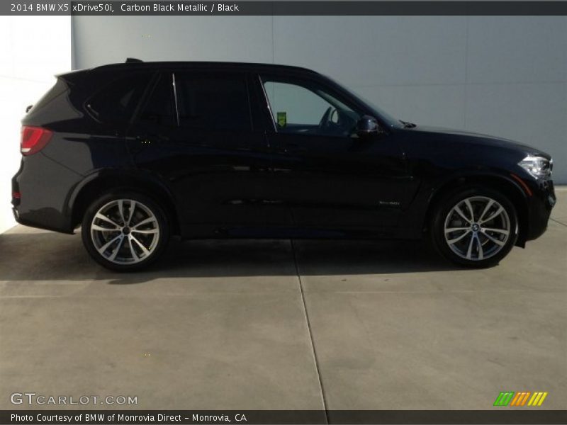 Carbon Black Metallic / Black 2014 BMW X5 xDrive50i