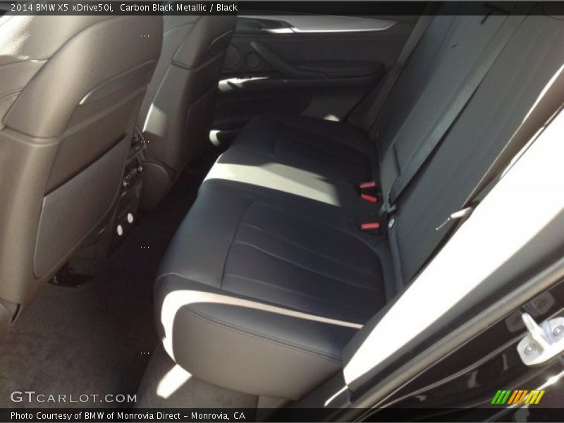 Carbon Black Metallic / Black 2014 BMW X5 xDrive50i