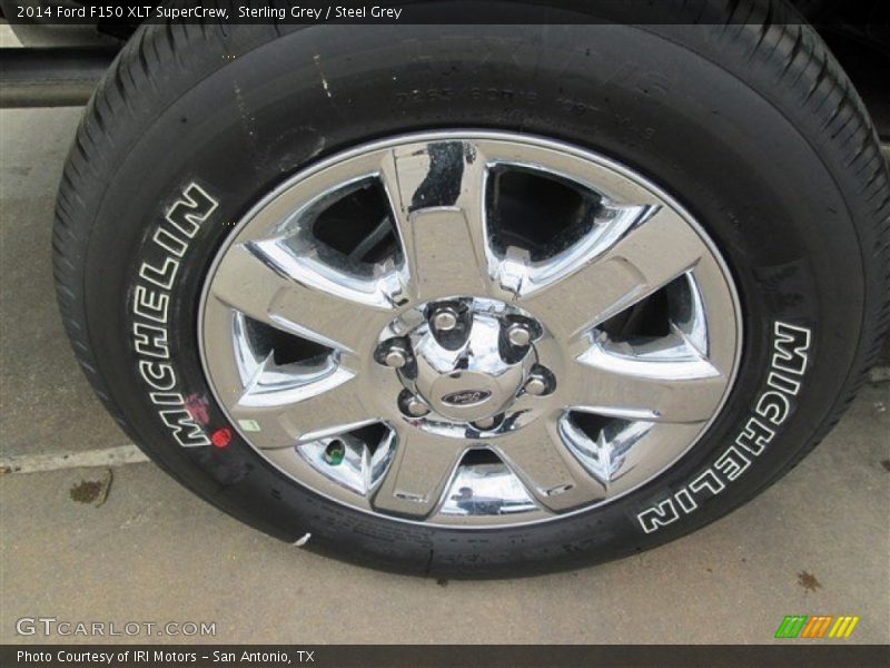 Sterling Grey / Steel Grey 2014 Ford F150 XLT SuperCrew