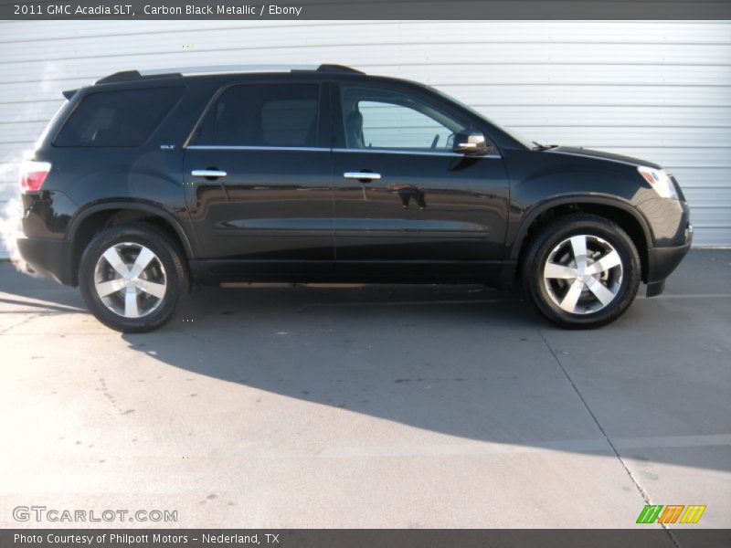 Carbon Black Metallic / Ebony 2011 GMC Acadia SLT