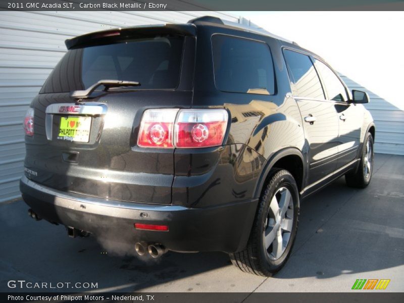 Carbon Black Metallic / Ebony 2011 GMC Acadia SLT