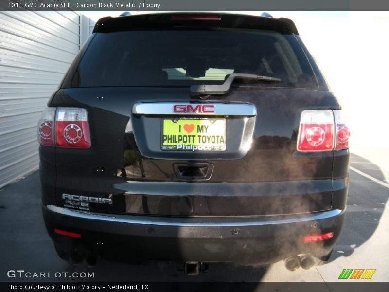 Carbon Black Metallic / Ebony 2011 GMC Acadia SLT