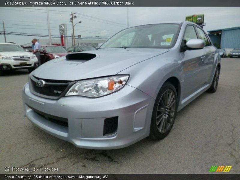 Ice Silver Metallic / WRX Carbon Black 2012 Subaru Impreza WRX 4 Door