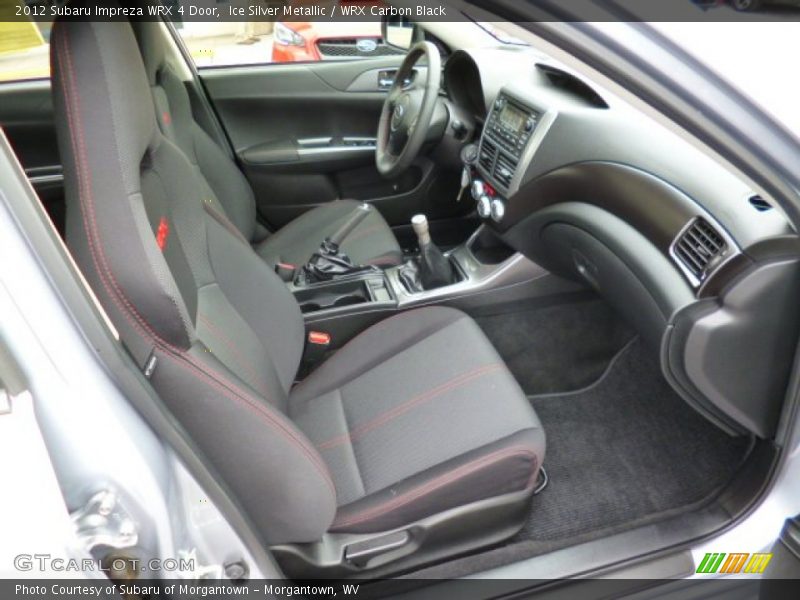 Ice Silver Metallic / WRX Carbon Black 2012 Subaru Impreza WRX 4 Door