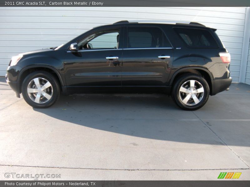 Carbon Black Metallic / Ebony 2011 GMC Acadia SLT