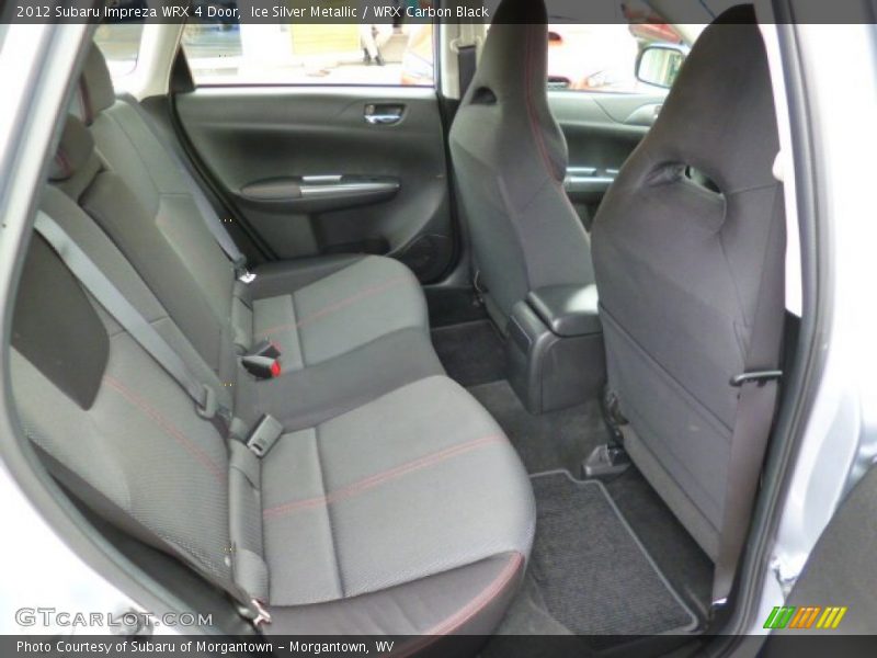 Ice Silver Metallic / WRX Carbon Black 2012 Subaru Impreza WRX 4 Door