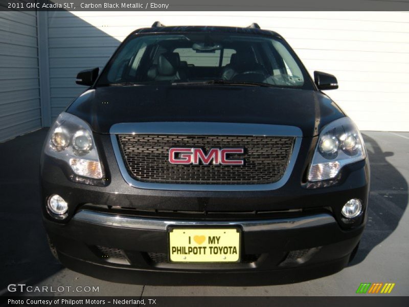 Carbon Black Metallic / Ebony 2011 GMC Acadia SLT