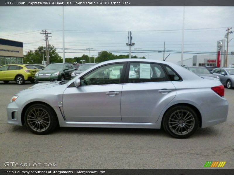 Ice Silver Metallic / WRX Carbon Black 2012 Subaru Impreza WRX 4 Door