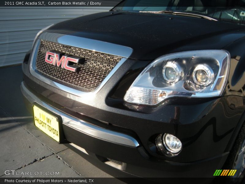 Carbon Black Metallic / Ebony 2011 GMC Acadia SLT