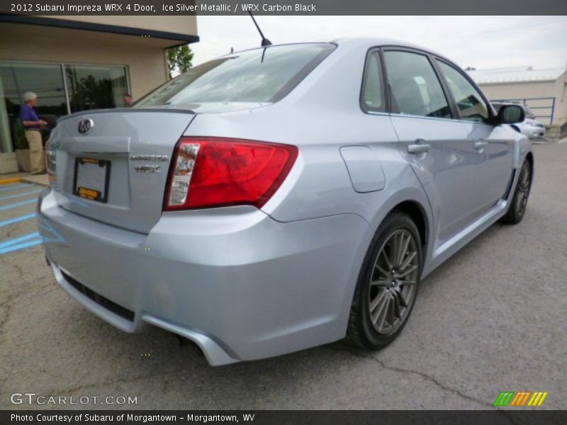 Ice Silver Metallic / WRX Carbon Black 2012 Subaru Impreza WRX 4 Door