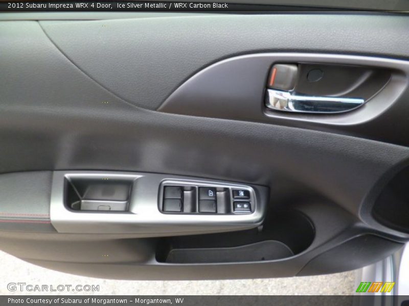 Ice Silver Metallic / WRX Carbon Black 2012 Subaru Impreza WRX 4 Door