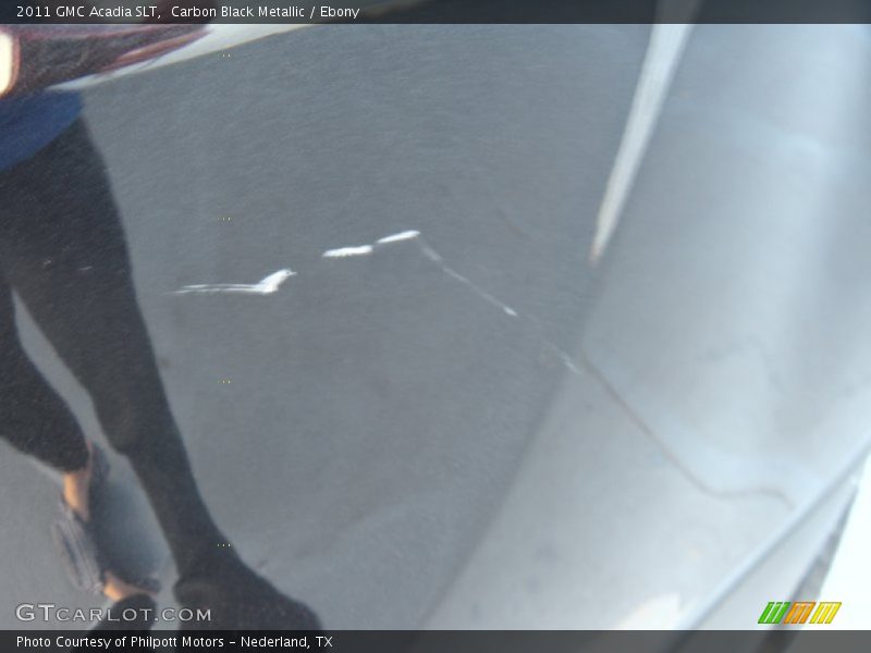 Carbon Black Metallic / Ebony 2011 GMC Acadia SLT