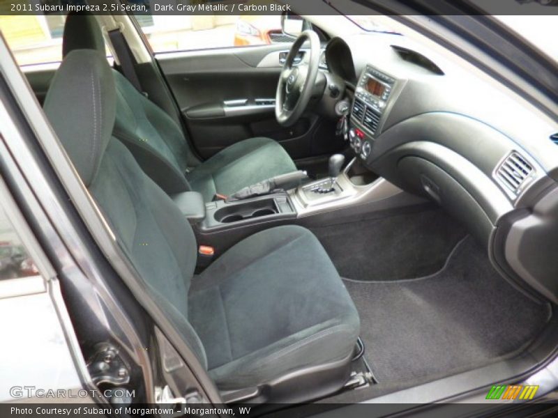 Dark Gray Metallic / Carbon Black 2011 Subaru Impreza 2.5i Sedan