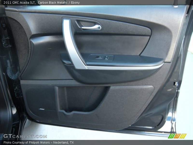 Carbon Black Metallic / Ebony 2011 GMC Acadia SLT