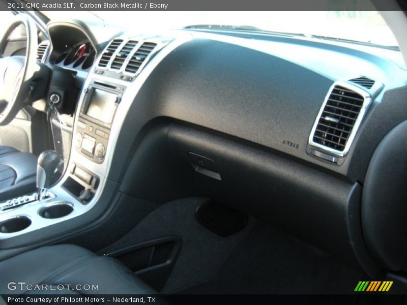 Carbon Black Metallic / Ebony 2011 GMC Acadia SLT