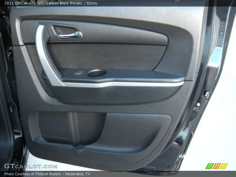 Carbon Black Metallic / Ebony 2011 GMC Acadia SLT