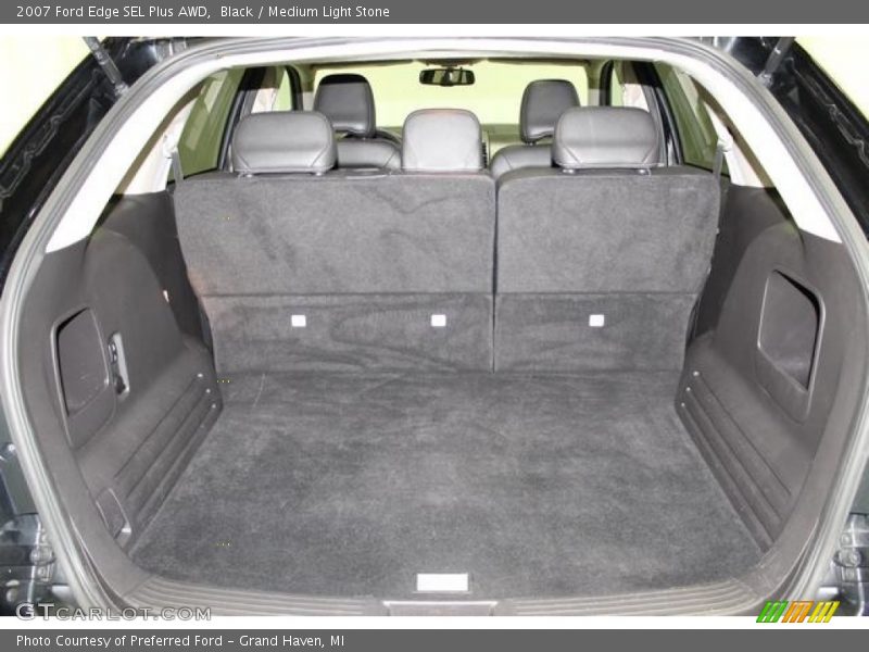 Black / Medium Light Stone 2007 Ford Edge SEL Plus AWD