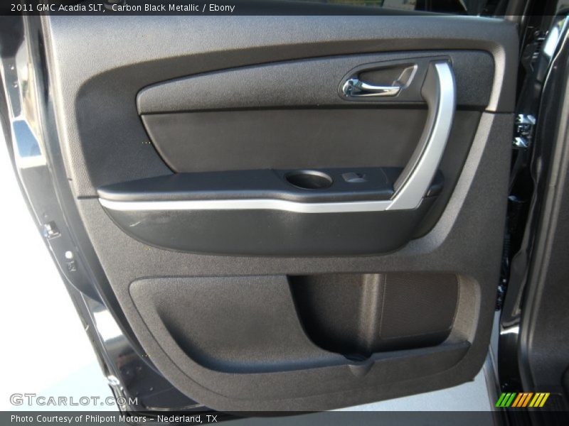 Carbon Black Metallic / Ebony 2011 GMC Acadia SLT