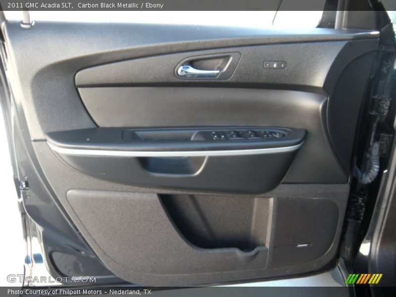 Carbon Black Metallic / Ebony 2011 GMC Acadia SLT
