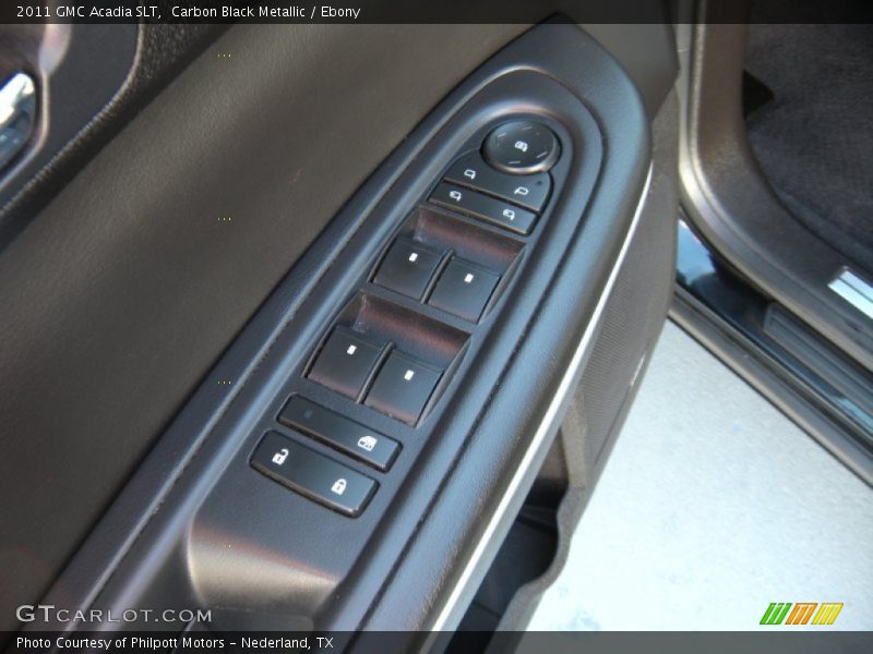 Carbon Black Metallic / Ebony 2011 GMC Acadia SLT