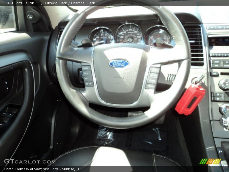 Tuxedo Black / Charcoal Black 2011 Ford Taurus SEL