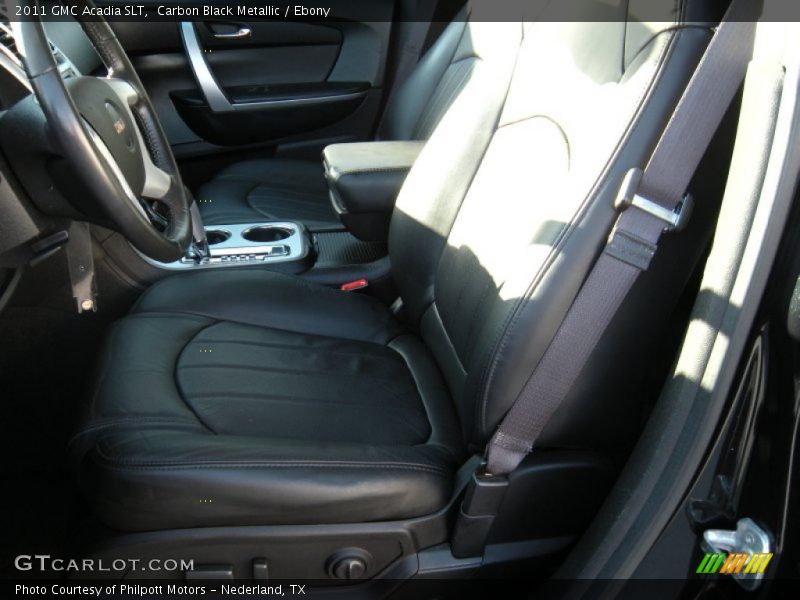 Carbon Black Metallic / Ebony 2011 GMC Acadia SLT