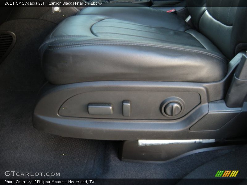 Carbon Black Metallic / Ebony 2011 GMC Acadia SLT