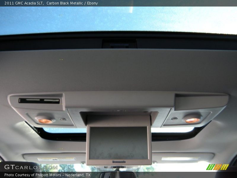 Carbon Black Metallic / Ebony 2011 GMC Acadia SLT