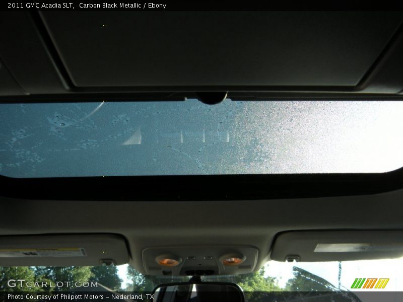 Carbon Black Metallic / Ebony 2011 GMC Acadia SLT