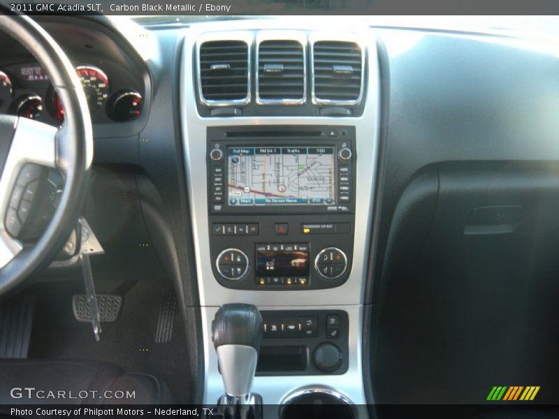 Carbon Black Metallic / Ebony 2011 GMC Acadia SLT