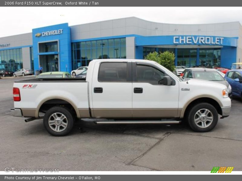 Oxford White / Tan 2006 Ford F150 XLT SuperCrew