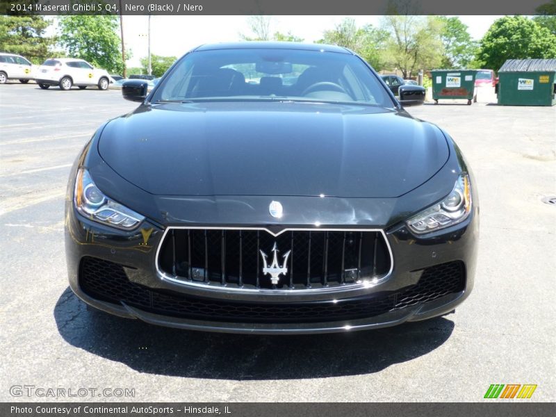 Nero (Black) / Nero 2014 Maserati Ghibli S Q4