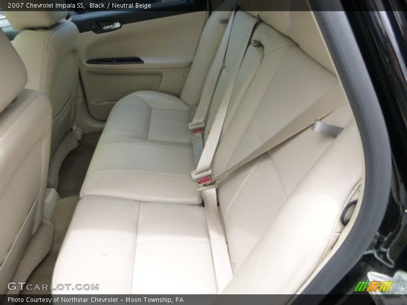 Black / Neutral Beige 2007 Chevrolet Impala SS
