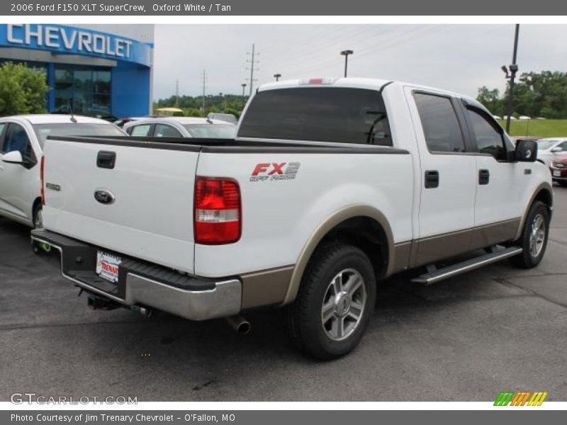 Oxford White / Tan 2006 Ford F150 XLT SuperCrew