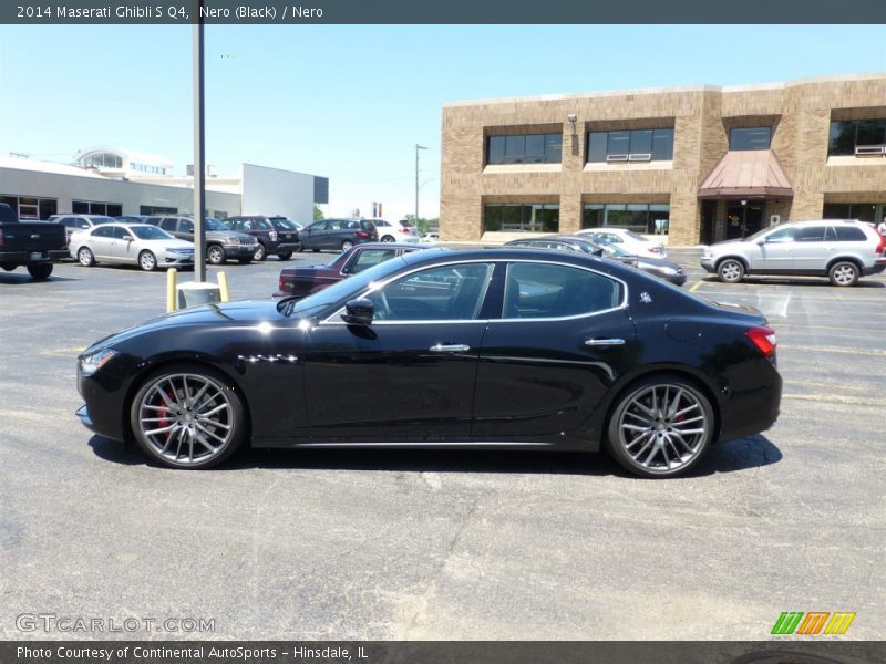 Nero (Black) / Nero 2014 Maserati Ghibli S Q4