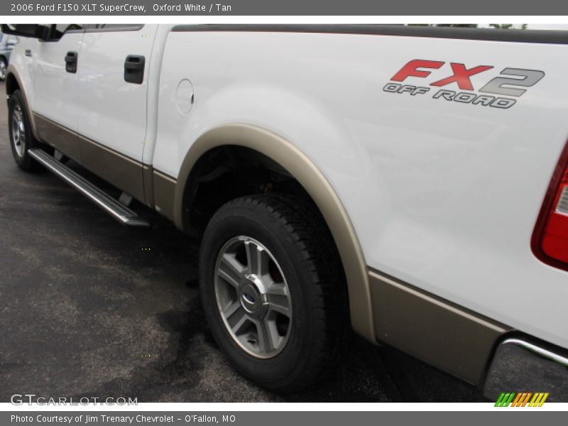 Oxford White / Tan 2006 Ford F150 XLT SuperCrew