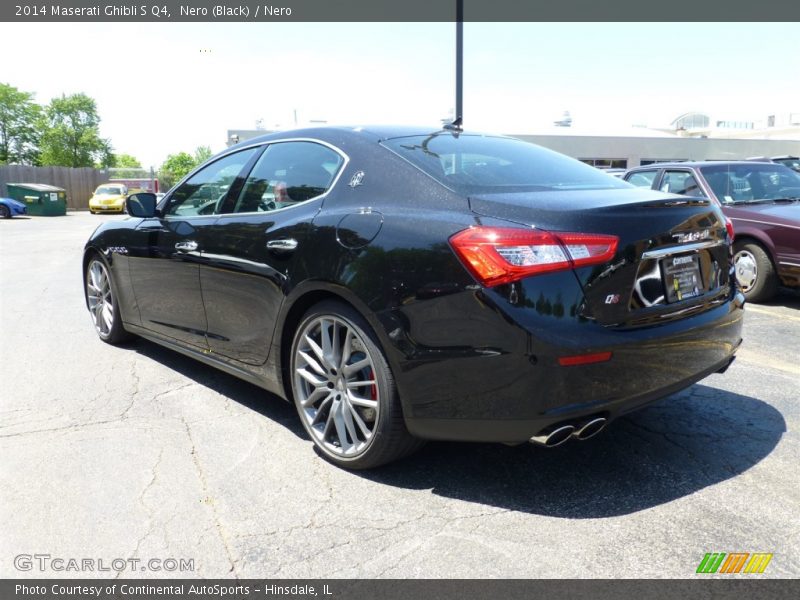 Nero (Black) / Nero 2014 Maserati Ghibli S Q4