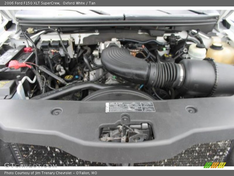 Oxford White / Tan 2006 Ford F150 XLT SuperCrew