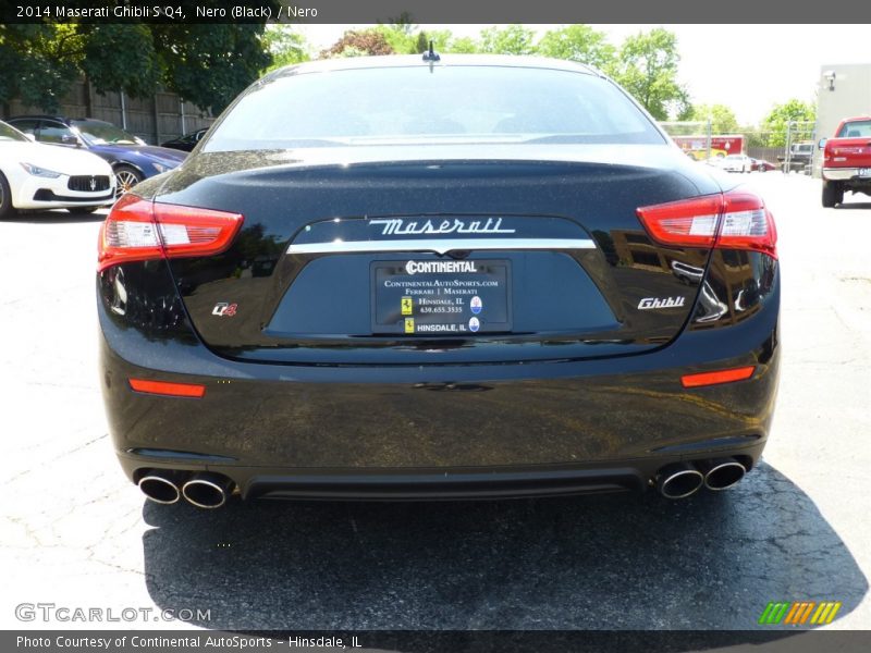 Nero (Black) / Nero 2014 Maserati Ghibli S Q4