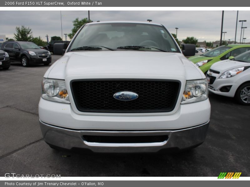 Oxford White / Tan 2006 Ford F150 XLT SuperCrew