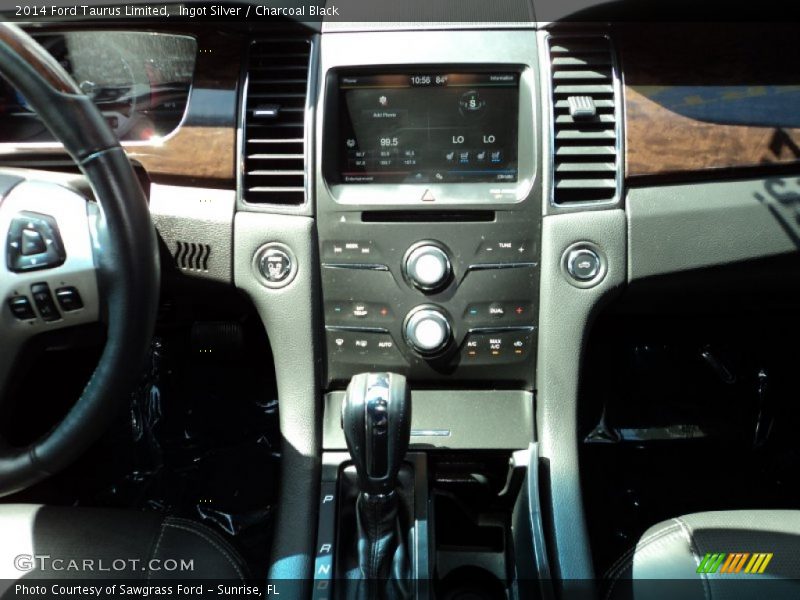 Ingot Silver / Charcoal Black 2014 Ford Taurus Limited