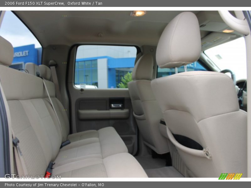 Oxford White / Tan 2006 Ford F150 XLT SuperCrew